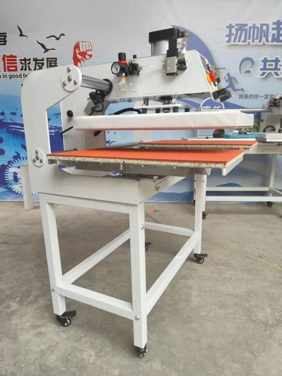 40*60cm Dual Beds Sublimation  - Commercial Fabric Printing Machine review and price