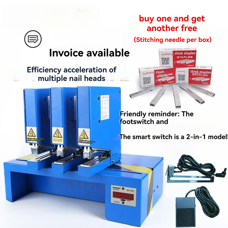 Heavy-Duty Three Double head   - Stapler Heavy Duty review and price