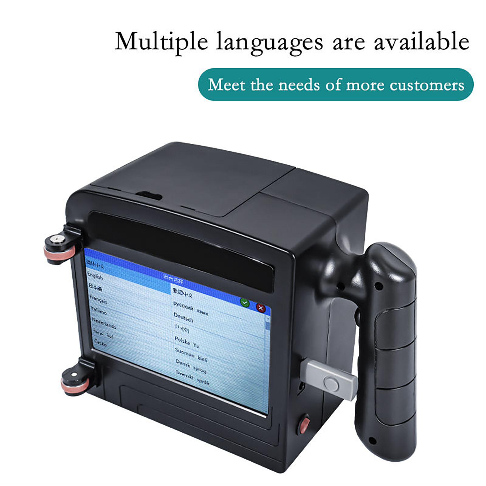 ZM-C100 10CM Portable Handheld - Barcode Printer review and price