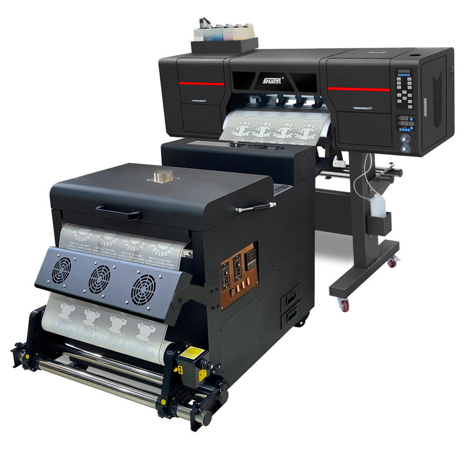 60cm 2heads Xp600/I3200 Dtf Pr - Commercial Fabric Printing Machine review and price