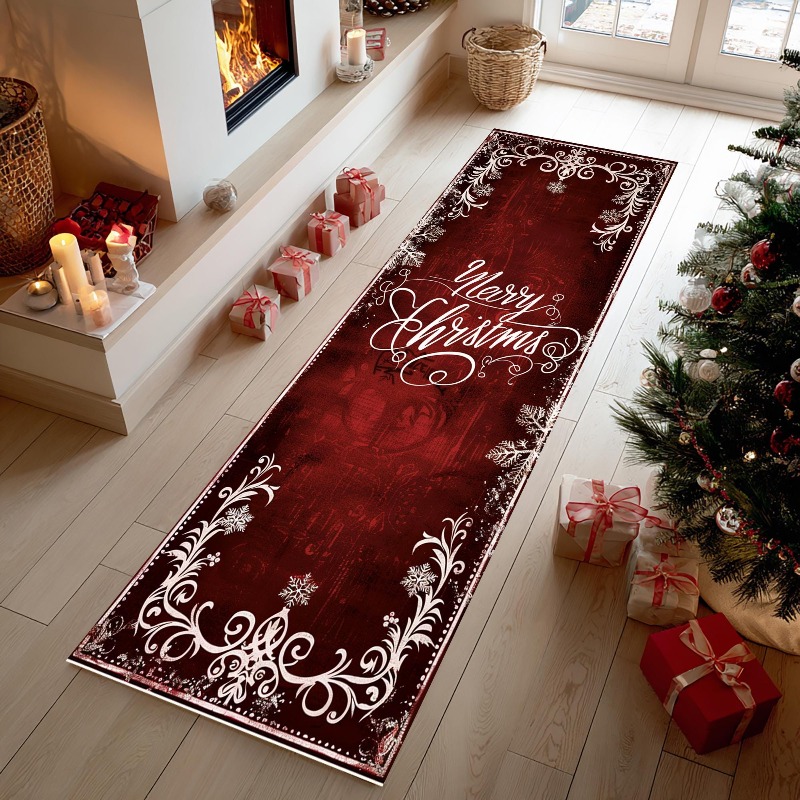Santa Gift Print Runner Rug Pr - Commercial Fabric Printing Machine review and price