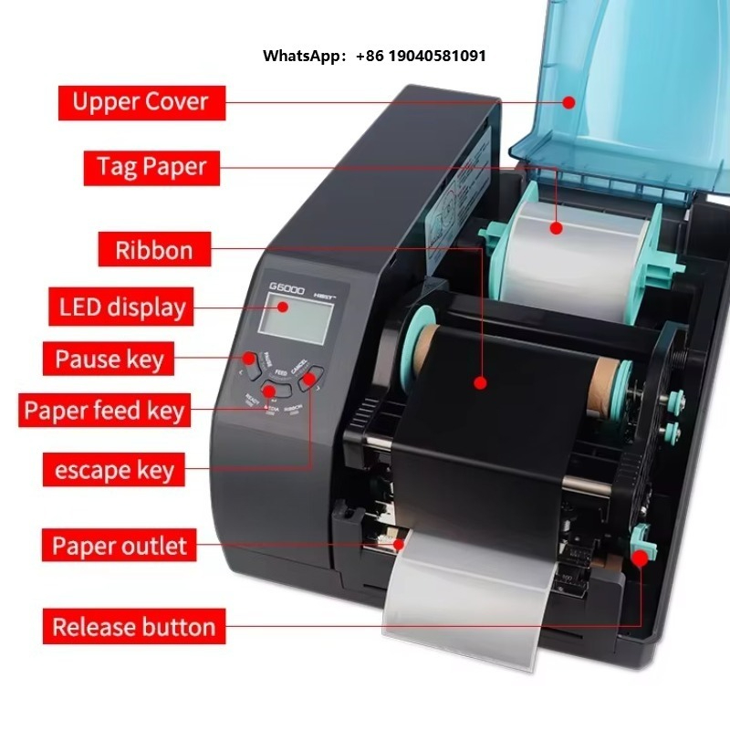 Industrial Label Thermal Barco - Barcode Printer review and price